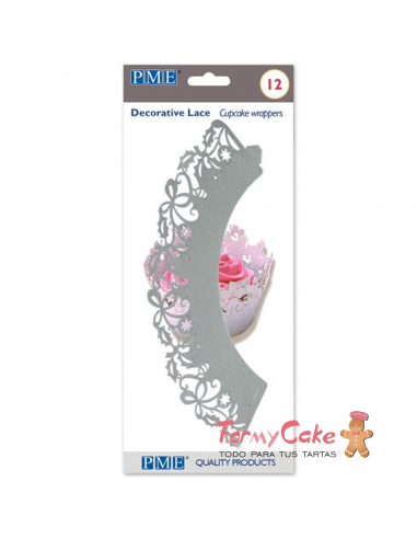 Wrappers 12ud Acebo Plateado PME