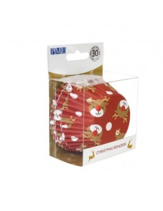 Cápsulas Metalizadas Reno De Navidad 30ud PME 2