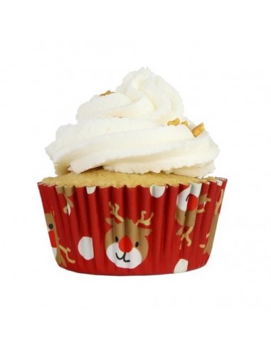 Cápsulas Metalizadas Reno De Navidad 30ud PME