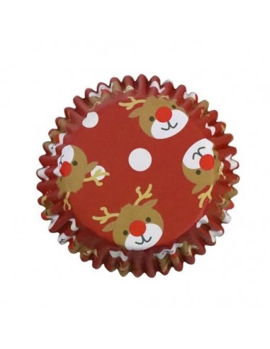 Cápsulas Metalizadas Reno De Navidad 30ud PME