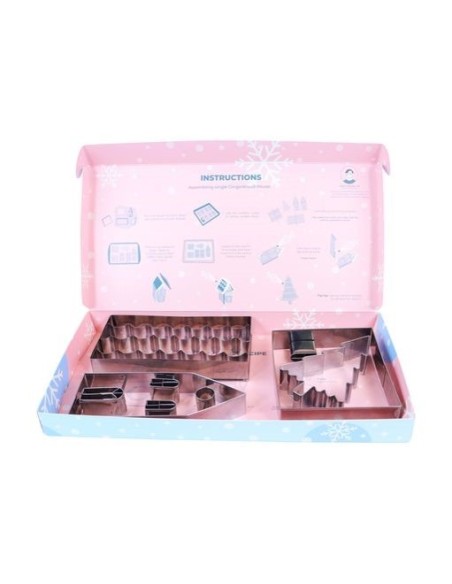 Cortantes Casita De  Jengibre 5pz PME