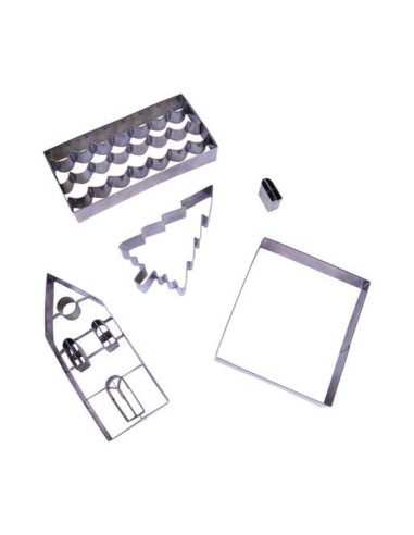 Cortantes Casita De  Jengibre 5pz PME