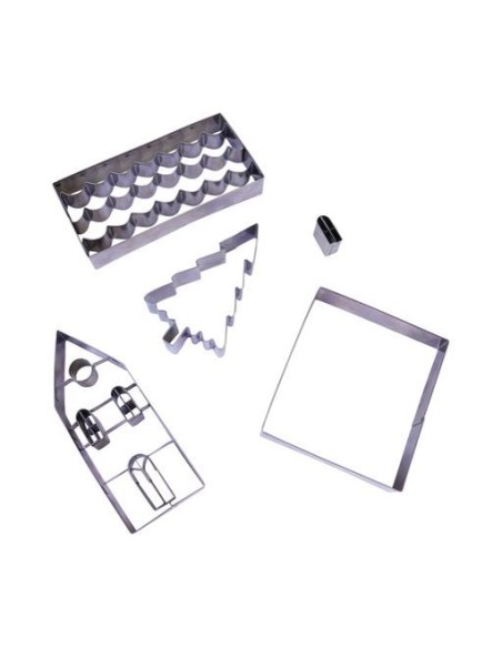 Cortantes Casita De  Jengibre 5pz PME