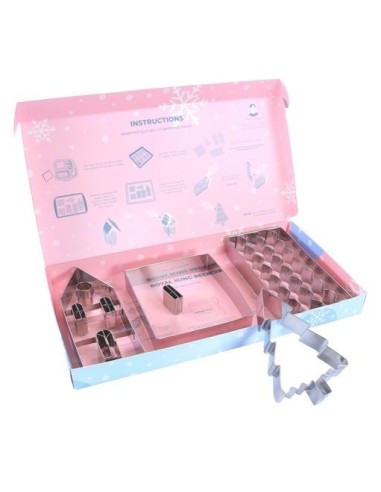 Cortantes Casita De  Jengibre 5pz PME