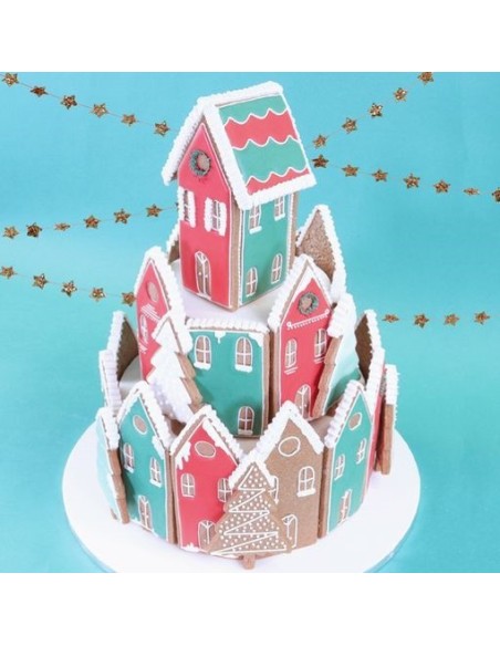 Cortantes Casita De  Jengibre 5pz PME
