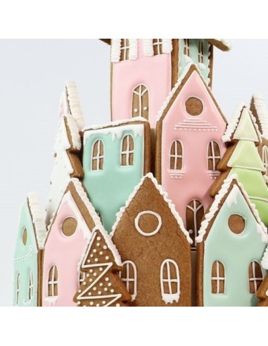 Cortantes Casita De  Jengibre 5pz PME