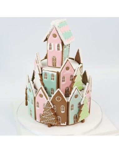 Cortantes Casita De  Jengibre 5pz PME