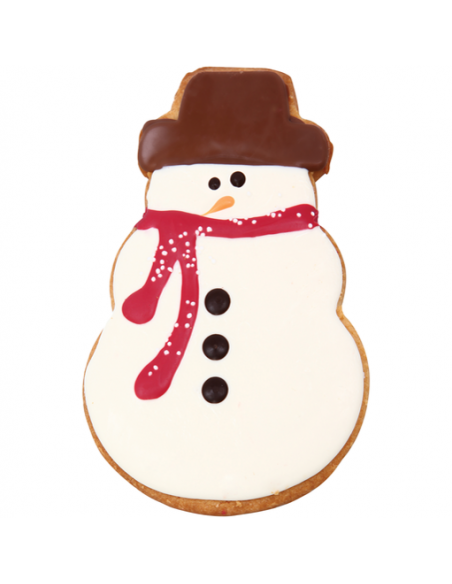 Cortador Galletas Muñeco Nieve 2ud PME