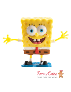 Figura Bob Esponja 8cm Dekora