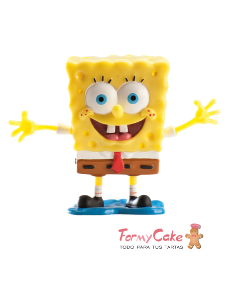 Figura Bob Esponja 8cm Dekora