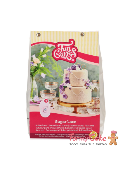 Preparado Para Encaje Sin Gluten 400 gr Funcakes