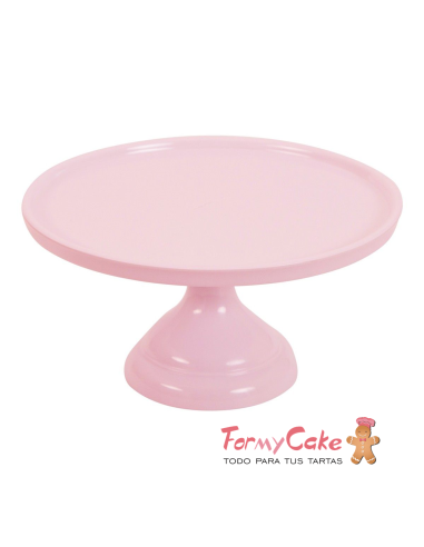 Stand Para Tartas Pequeño Rosa 23cm