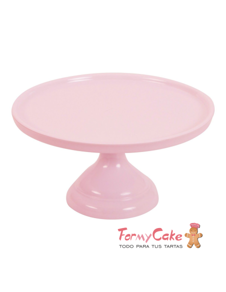 Stand Para Tartas Pequeño Rosa 23cm