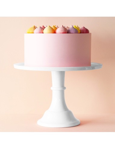 Stand Para Tartas Grande Blanco 30cm