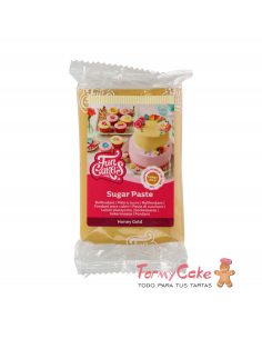 Fondant Miel Dorada 250gr Funcakes