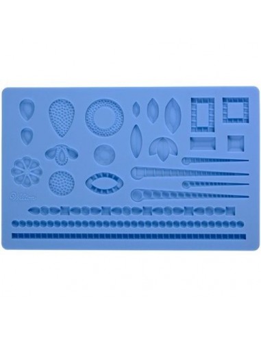 Molde Fondant Diseño Joyería Wilton