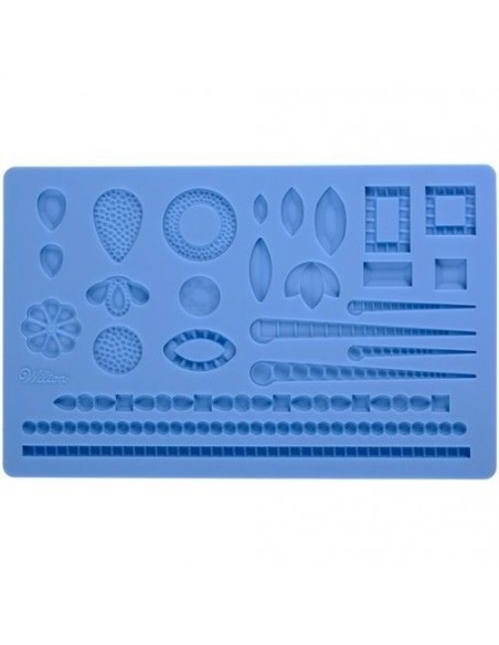 Molde Fondant Diseño Joyería Wilton