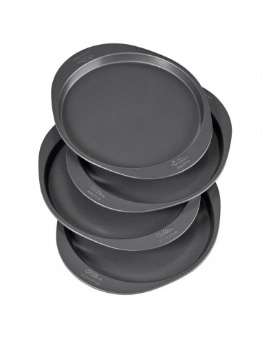 Set Moldes 4 Capas Para Layer Cakes 20 cm Wilton