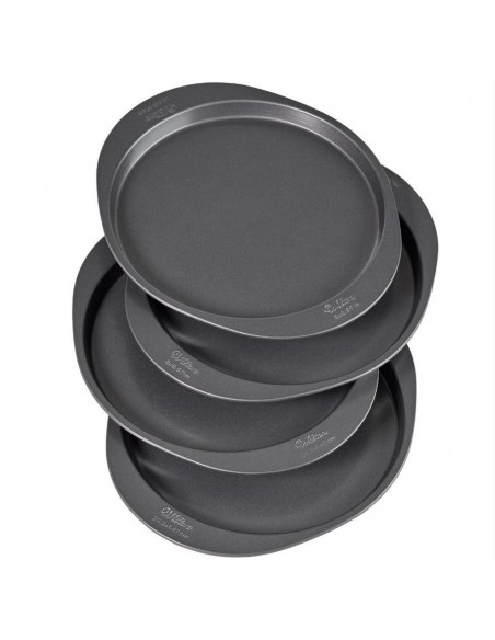 Set Moldes 4 Capas Para Layer Cakes 20 cm Wilton