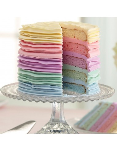 Set Moldes 4 Capas Para Layer Cakes 20 cm Wilton