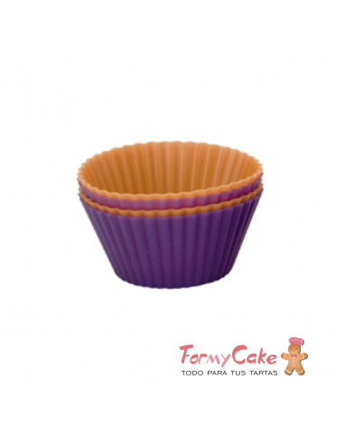 Moldes Silicona Cupcakes 6ud Ibili