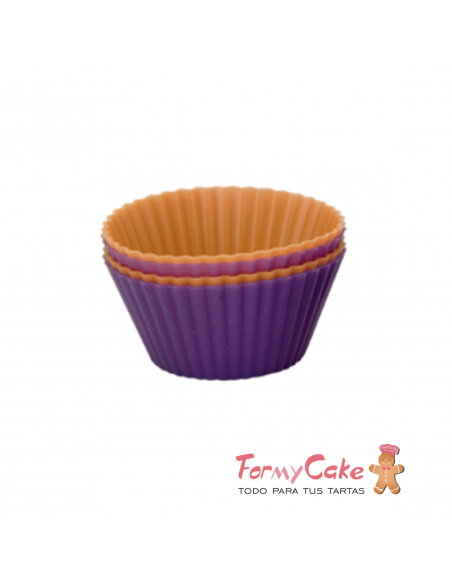 Moldes Silicona Cupcakes 6ud Ibili