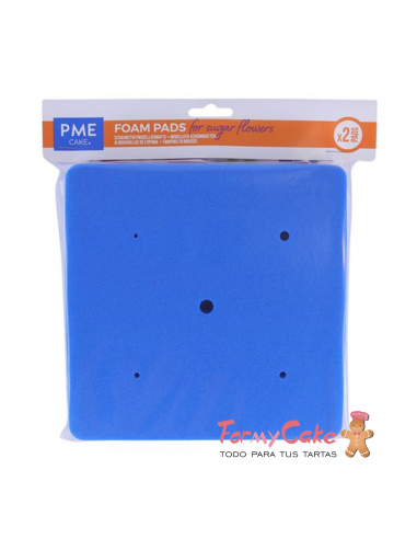 Almohadillas Fondant 2ud Modelado Flores PME