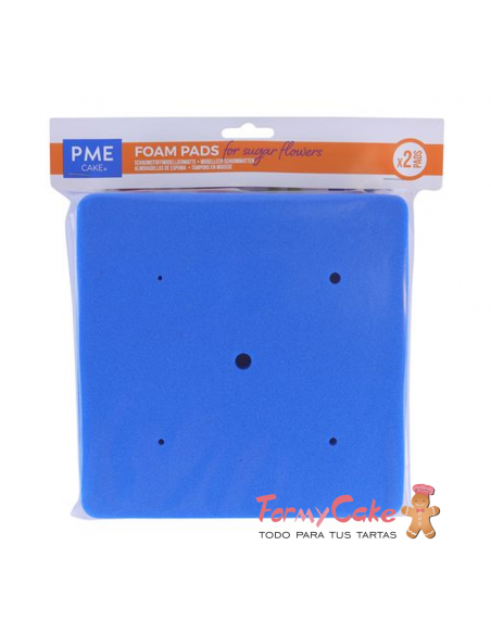 Almohadillas Fondant 2ud Modelado Flores PME
