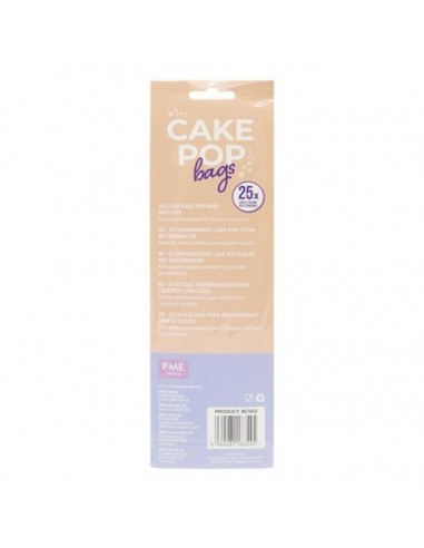 Bolsa Cake pop 25x7 PME