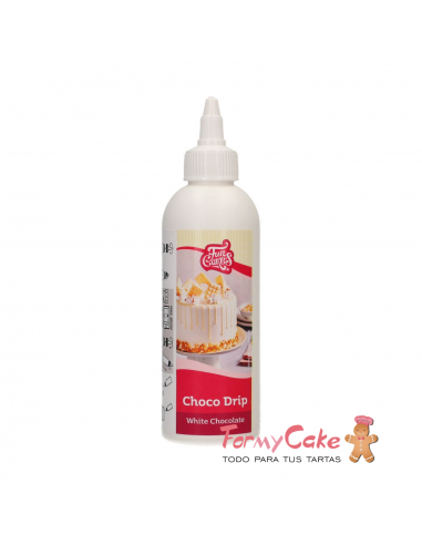 Choco Drip Chocolate Blanco 180gr. Funcakes
