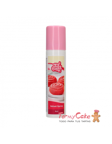 FunCakes FunColours Velvet Spray -Pink- 100ml