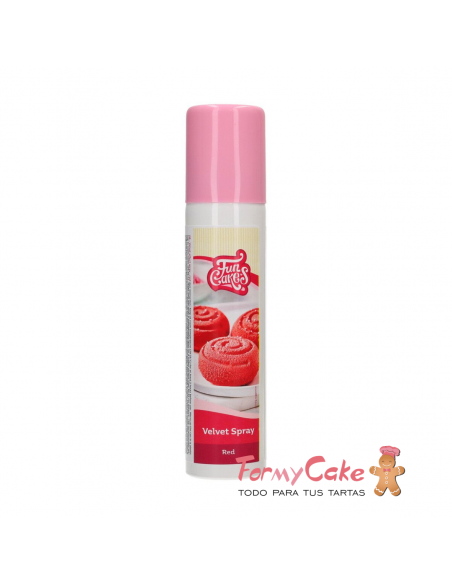 FunCakes FunColours Velvet Spray -Pink- 100ml