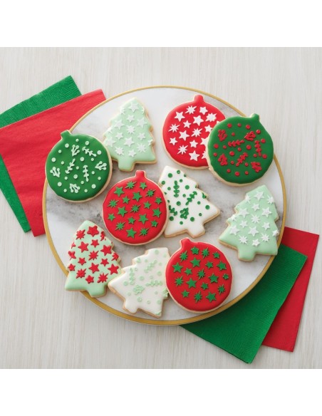 Set Cortadores/Plantillas navidad, 4ud. Wilton