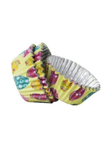 Cápsulas Aluminio Huevos Pascua 30ud PME