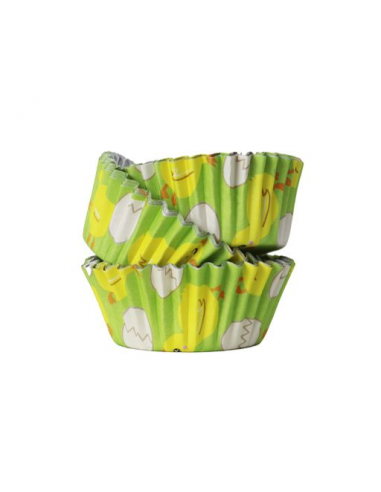 Cápsulas Aluminio Pollito Pascua 30ud PME