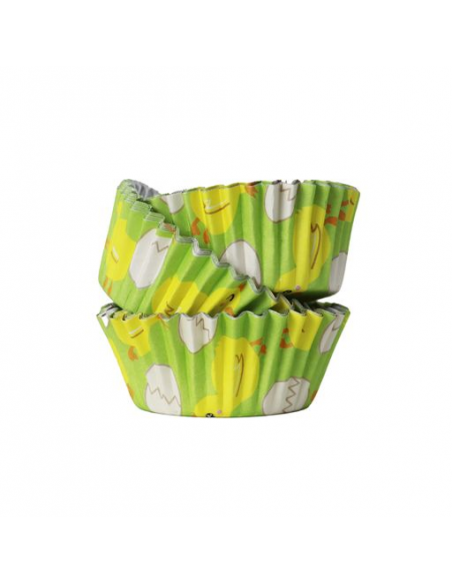 Cápsulas Aluminio Pollito Pascua 30ud PME