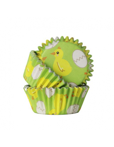 Cápsulas Aluminio Pollito Pascua 30ud PME