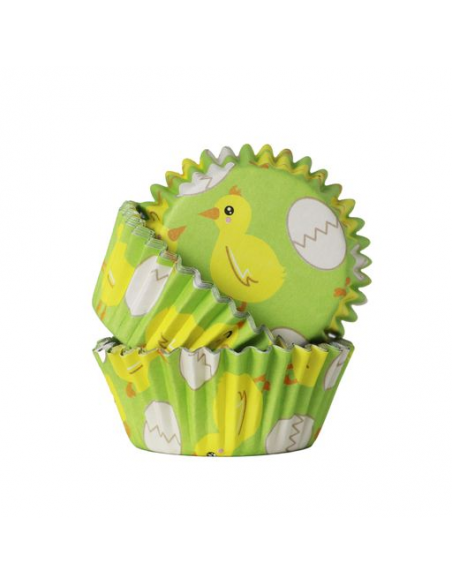 Cápsulas Aluminio Pollito Pascua 30ud PME