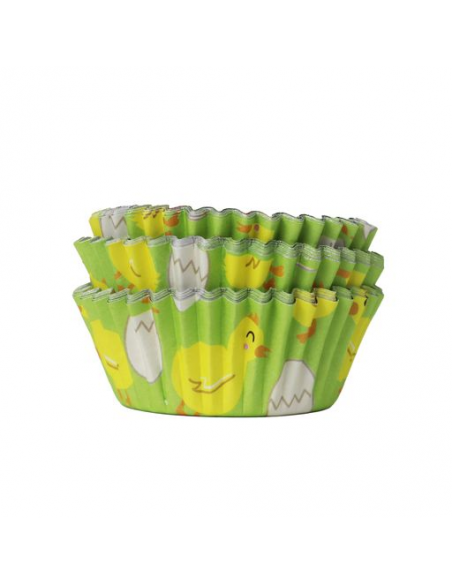 Cápsulas Aluminio Pollito Pascua 30ud PME