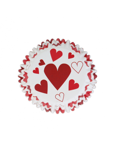 Cápsulas Aluminio PME Corazones 30ud