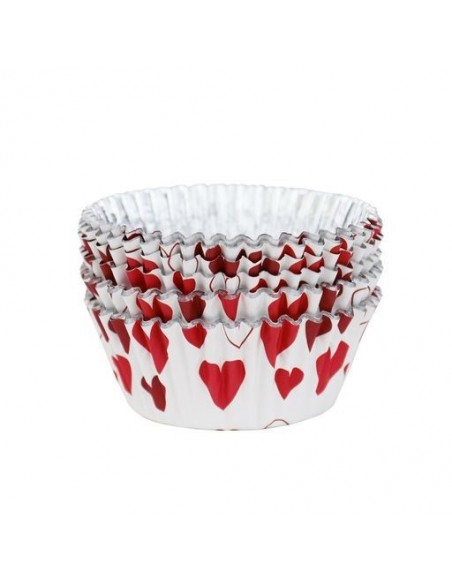 Cápsulas Aluminio PME Corazones 30ud