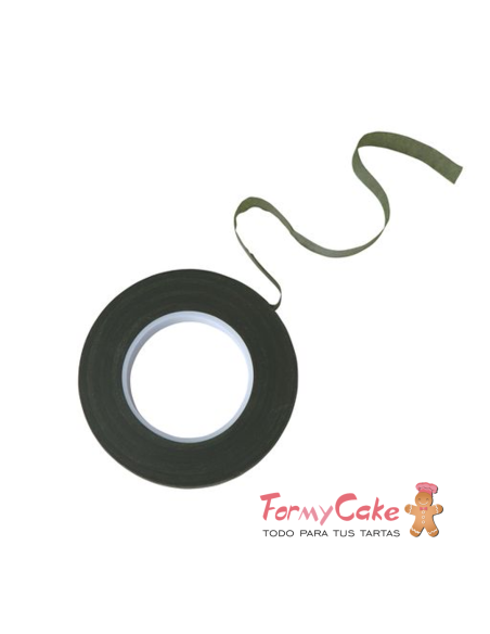 Cinta para Flores Verde Oscuro 27,4m PME