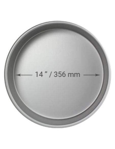 Molde Redondo Metal 35,6x10,2cm PME