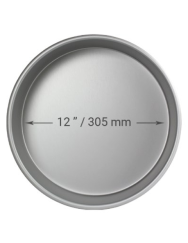 Molde Redondo Metal 30,5x7,6cm PME