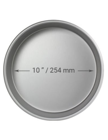 Molde Redondo Metal 25,4x10,2cm PME