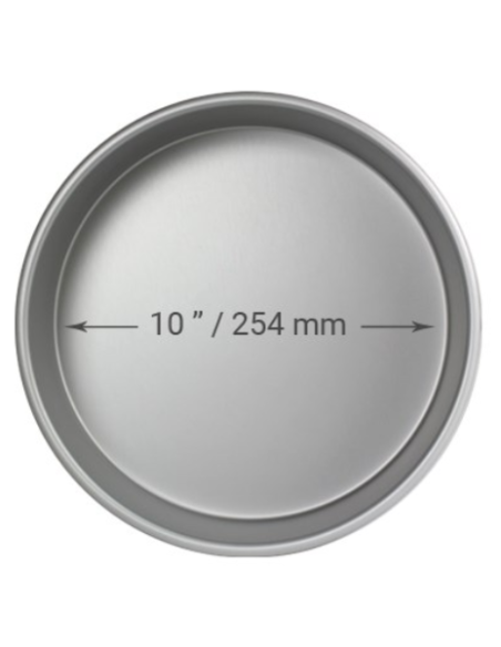 Molde Redondo Metal 25,4x10,2cm PME