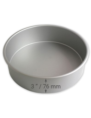 Molde Redondo Metal 22,9x7,6cm PME