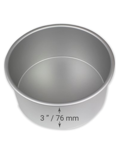 Molde Redondo Metal 20,3x7,6cm PME