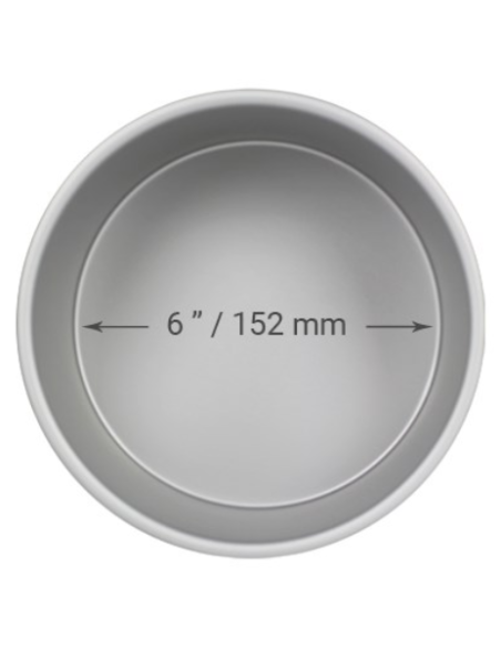 Molde Redondo Metal 15,2x7,6cm PME