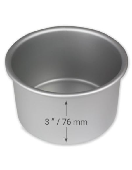 Molde Redondo Metal 12,7x7,6cm PME